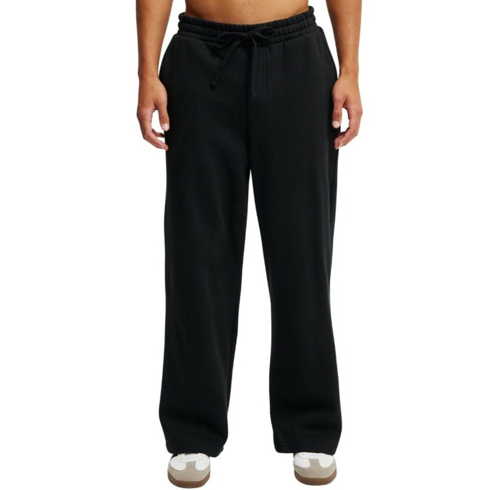 Cotton on Men's Super Baggy Track Pants - Rollins Black NWT